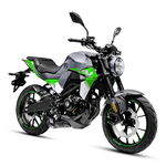 Motocicleta Barton Naked 125cc, Culoare Nergru/verde, Barton