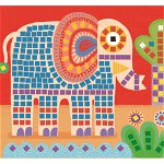 Mozaic creativ animale pentru cei mici djeco, Djeco