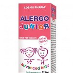 Sirop Alergo Junior cu gust de zmeura, 125 ml