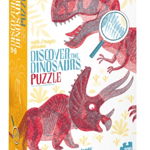 Londji - Puzzle educativ Descopera dinozaurii , Puzzle Copii, piese 200