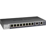 Netgear 8PT GIGE WEBUNMANAGED WITH UPLINKS (GS110EMX), Netgear