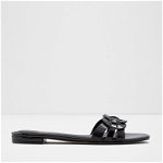 Papuci ALDO negri, Kaiemma001, din piele ecologica