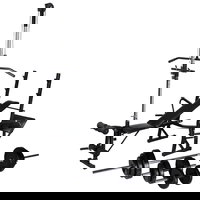 Banca fitness cu rastel greutati vidaXL