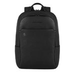 Black square computer backpack, Piquadro