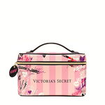 Pink striped case bag, Victoria's Secret