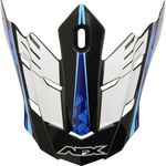 Cozoroc Casca Afx Fx-17 Culoare Alb Perlat/albastru/albastru Deschis, AFX