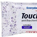 Servetele umede antibacteriene Touch Violet TOSRH5298, 15 bucati