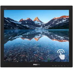 172B9TN Touchscreen 17 inch 1 ms Negru 60 Hz, Philips