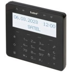 Tastatură alarmă Satel INT-KSG2R-B touchscreen neagră, SATEL