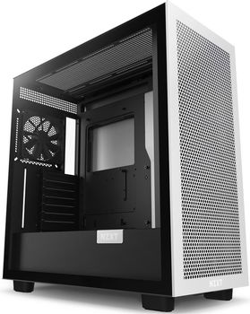 H7 Flow Matte Black/White, NZXT