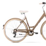 Bicicleta de oras pentru femei Romet Sonata 28 Eco Bej Sampanie 2022, Romet