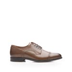 Pantofi eleganţi bărbaţi din piele naturală, Leofex - 534 Ciocolată Box, Leofex