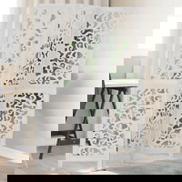 Paravan camera 3 panouri vidaXL, alb, 5.43 kg, lemn masiv paulownia