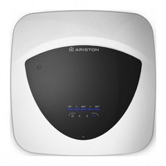 Boiler electric Ariston ANDRIS LUX ECO 15/5 EU, 15 L, 1200 W, Termostat, Izolatie termica, Montare deasupra chiuvetei, Afisaj LED, Alb