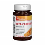 Beta caroten natural 25000 UI Vitaking 100 capsule (TIP PRODUS: Suplimente alimentare, Concentratie: 25000 UI), Vitaking