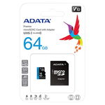 64 GB Adata Clasa 10 Micro SDXC., Adata