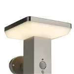 LED Lampa LED Perete SS-Brushed Aluminium 4.4W Sensor 4.4W Alb Cald, Optonica