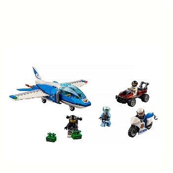 City sky police parachute , Lego