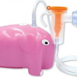 Inhalator Oromed Slon Oro-Neb Baby Pink,Reţea,Tip piston, oromed