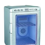 Mini frigider portabil, 20 l, alimentare 220 V si auto 12 V, argintiu, Camry CR8062