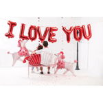 Balon din folie I Love You, 260×40 cm, 
