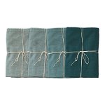 Set 4 șervețele textile Linen Couture Turquoise, 43 x 43 cm