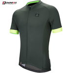 Tricou Ciclism Neon L, Olive, Anti-bacterial, Darevie