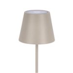 Lampa LED de exterior Etna, Bizzotto, 12x38 cm, otel, grej, Bizzotto