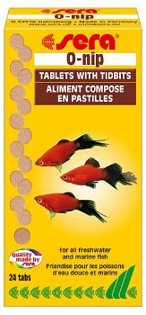 SERA O-NIP Hrană sub formă de tablete pentru peşti, 24 tablete, SERA