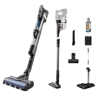 Aspirator vertical Philips XW9463/11, Autonomie 45 min, 450 ml, Negru