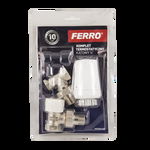 Set termostatic coltar Ferro ZTM08, 1/2 inch x 1/2 inch, Ferro