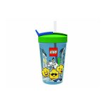 Pahar LEGO Iconic cu pai 40441724, 