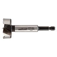 Burghiu metal Wolfcraft, tip balamale, 35 x 8 mm