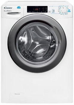 Masina de spalat rufe cu uscator Candy CSWS40464TDR/2-S, 6 Kg spalare / 4 kg uscare, 1400 RPM, NFC, 22 programe, Display, Alb 31008424