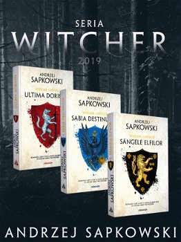 Pachet seria Witcher. 3 Volume