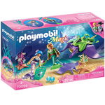 Set de Constructie Playmobil Sirene si Pisica de Mare, Playmobil