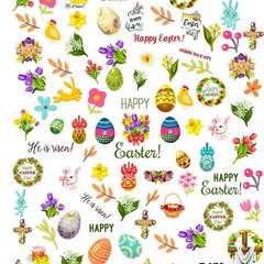 Sticker Decor Unghii 3D Sela, Modele de Paste T-375 Engros, Sticker Decor Unghii 3D Sela, Modele de Paste T-375 Engros,