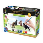 Joc creativ D-Toys Color Me Dogs - Set de colorat figurine catei