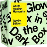 Joc Cards Against Humanity - Family Edition, Glow in the Dark Box, extensia 1