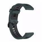 Curea ceas Techsuit, W002, compatibila cu Samsung Galaxy Watch 4, Galaxy Watch Active 1, 2, 40mm, 44mm, Huawei Watch GT, GT2, GT3, 42mm, verde