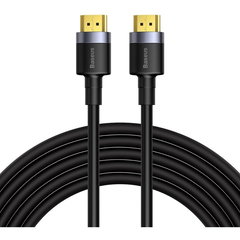 Cablu Baseus Cafule HDMI (T) 5m, negru, Baseus Cablu Baseus Cafule HDMI (T) 5m, negru, Baseus