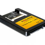 Card reader Compact Flash la interfata SATA 2,5 inch, Delock 91661