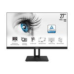 Monitor, MSI PRO MP271P, 27", IPS, 5ms, FHD 1920x1080, kit de afisare exclusiv, anti-reflexie, mai putina lumina albastra, anti-flicker, difuzoare 2x2W