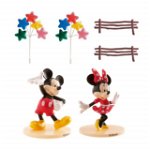 Set decor tort plastic Mickey Minnie 6 buc, Balloon4Party
