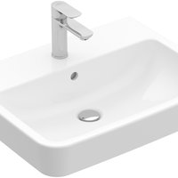 Lavoar baie, Ideal Standard, Connect Air, ceramica, alb lucios, 55x46x16cm