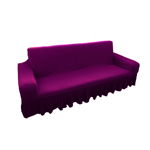 Husa Elastica, Gofrata, Canapea 3 Locuri, FUCSIA, ST4258, 