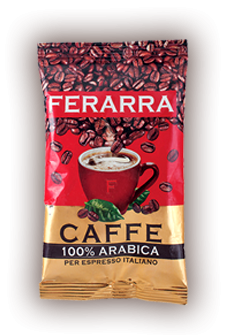 Cafea 100% ARABICA Per Expresso Italiano 70g, FERARRA