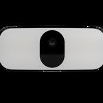 Camera de supraveghere Arlo FB1001-100EUS Pro 3 Floodligh, 4MP, 2K, 2560x1440, Color Night Vision, HDR, wireless, baterie reincarcabila, reflector 3000 lumeni, microfon si difuzor, sirena 80dB, detectare inteligenta, fara statie de baza, IP65