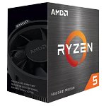 Procesor AMD Ryzen™ 5 5600X, 32MB, 3.7GHz- 4.6GHz, Tray, AMD