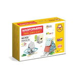 Set magnetic de construit- Magformers Animale, 40 piese, Clicstoys, 2-3 ani +, Clicstoys